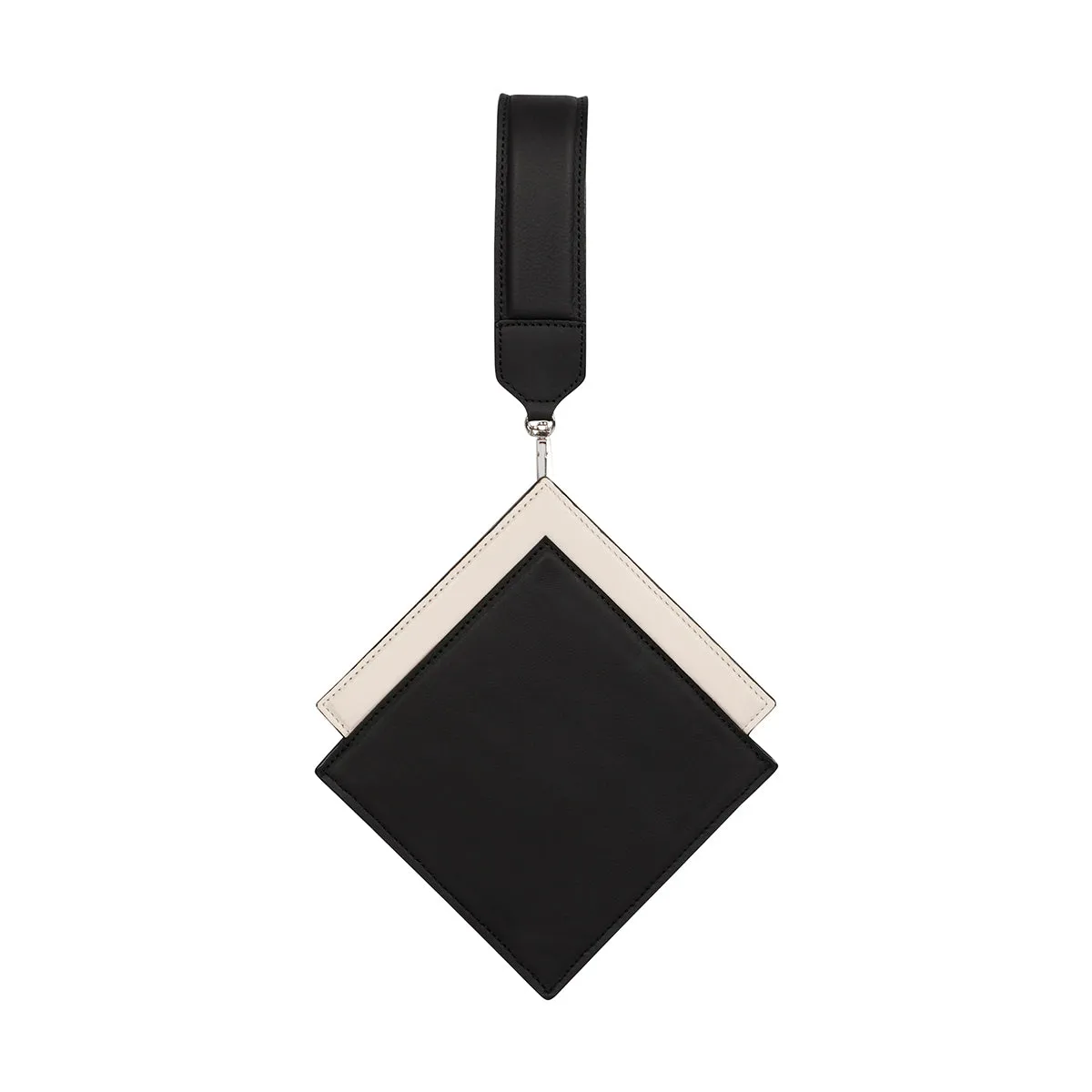 Adisee Cami Bag in Black and Ivory