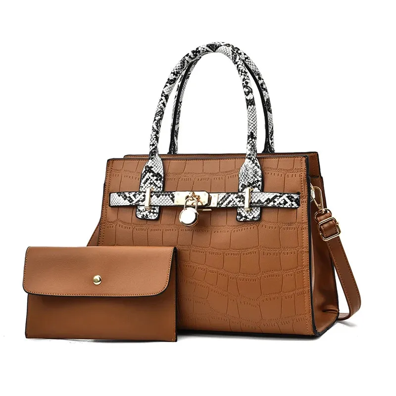 ARWEN & AJH GROUP New in 2023 Leather PU bags for women handbags for women luxury large handbags set for women handbags