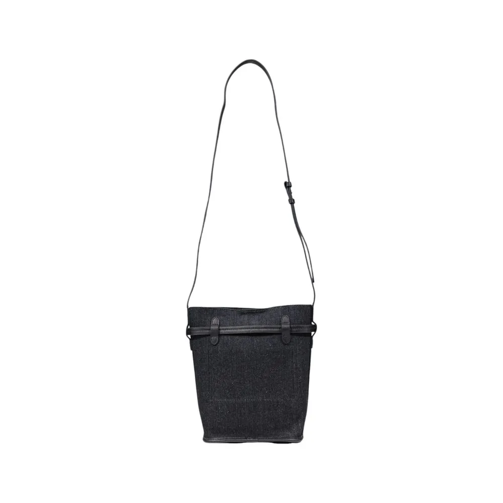 Black Cotton Handbag