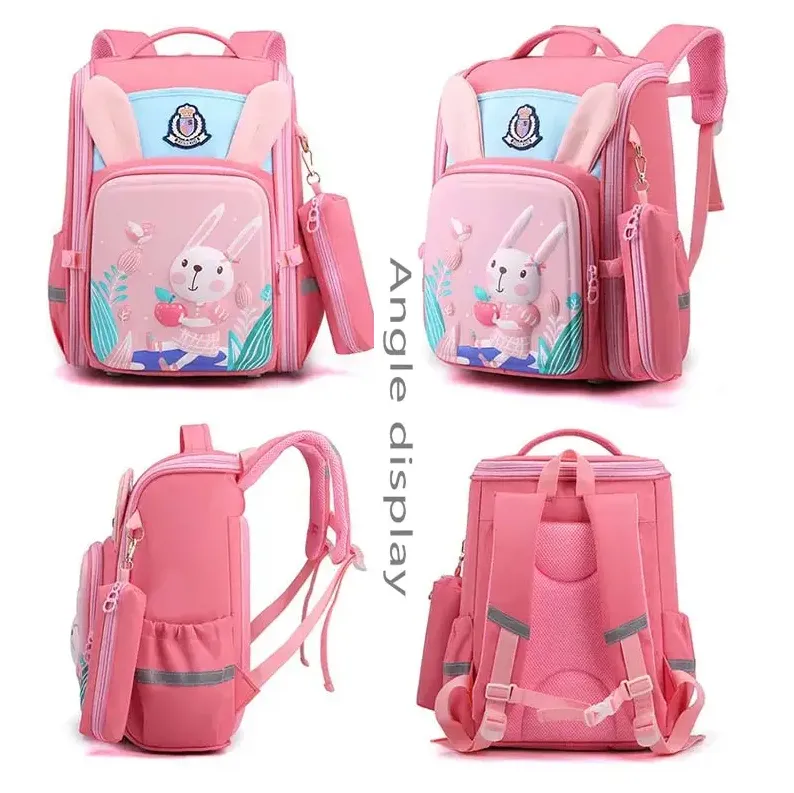 Blush Bunny 3D Backpack