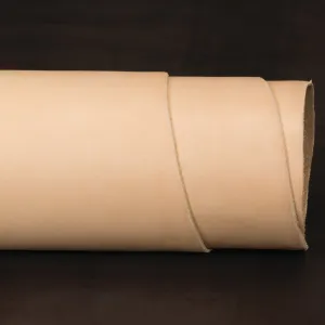 CHAHINLEATHER® Veg Tanned Natural Strap Leather, Sides