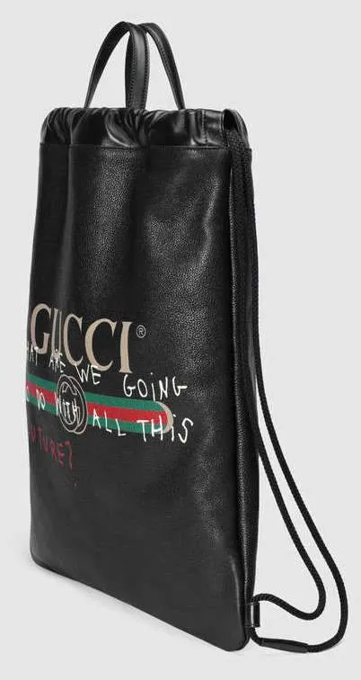 Coco CapitÌÁn Logo Backpack, Black