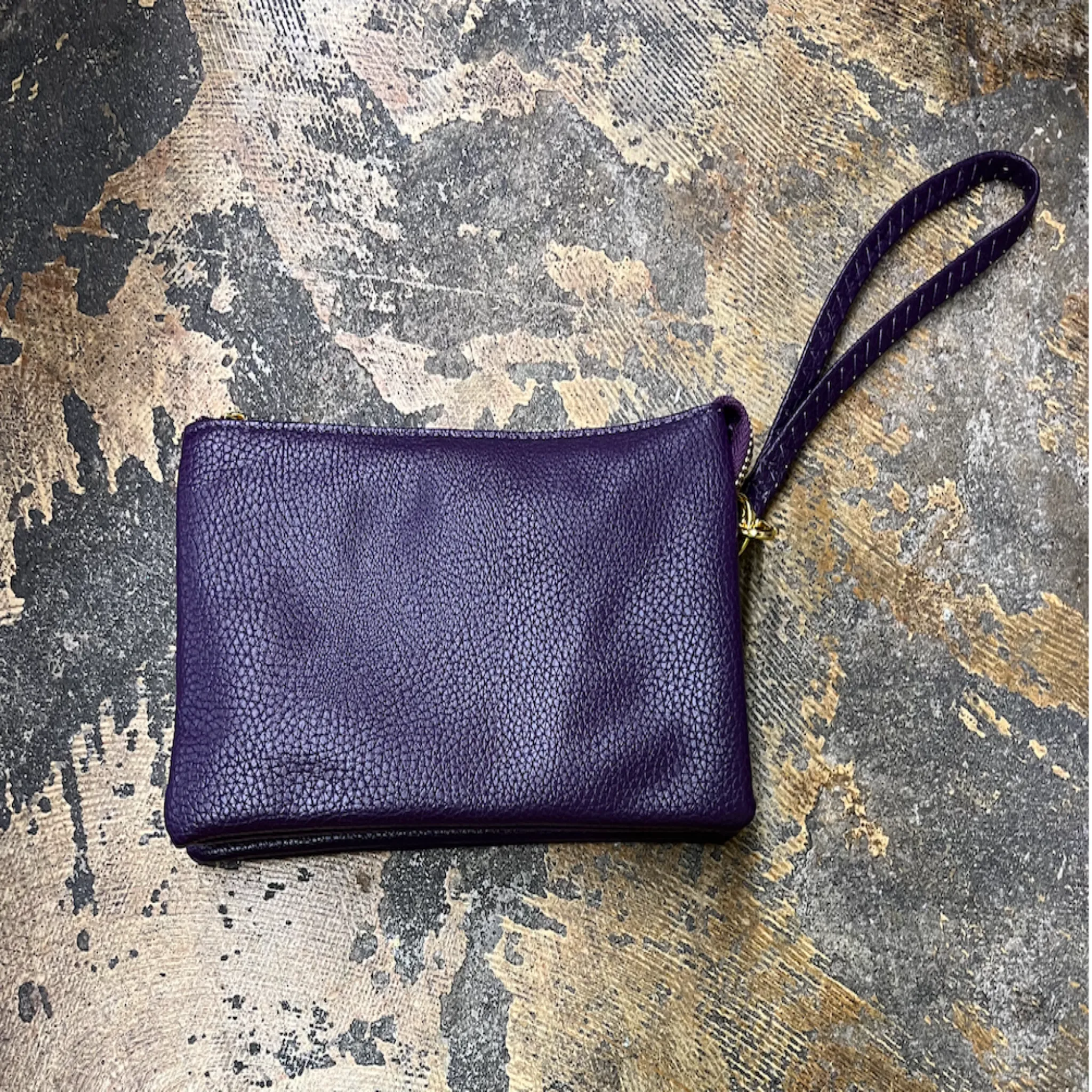 Colorful Purses w/Wristlet & Crossbody Strap