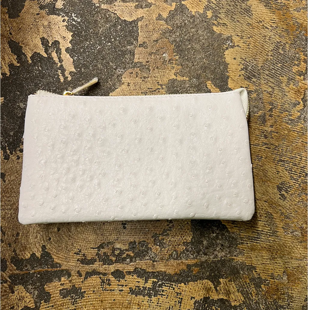 Colorful Purses w/Wristlet & Crossbody Strap