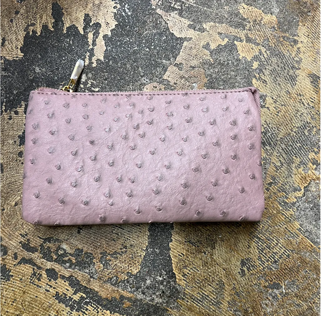 Colorful Purses w/Wristlet & Crossbody Strap