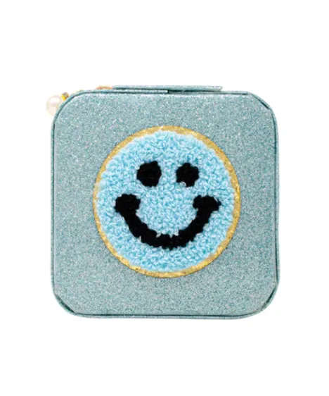 Happy Face Sparkle Jewelry Box