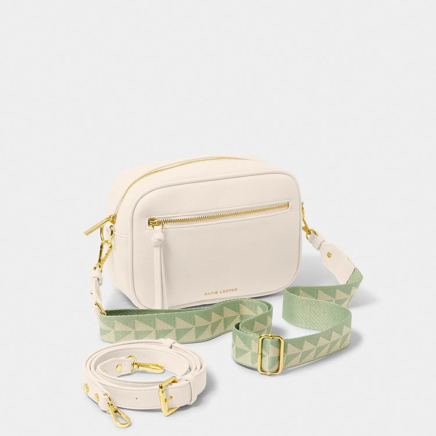 Katie Loxton Hallie Crossbody Strap Bag Off White