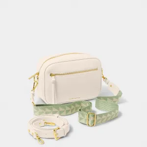 Katie Loxton Hallie Crossbody Strap Bag Off White