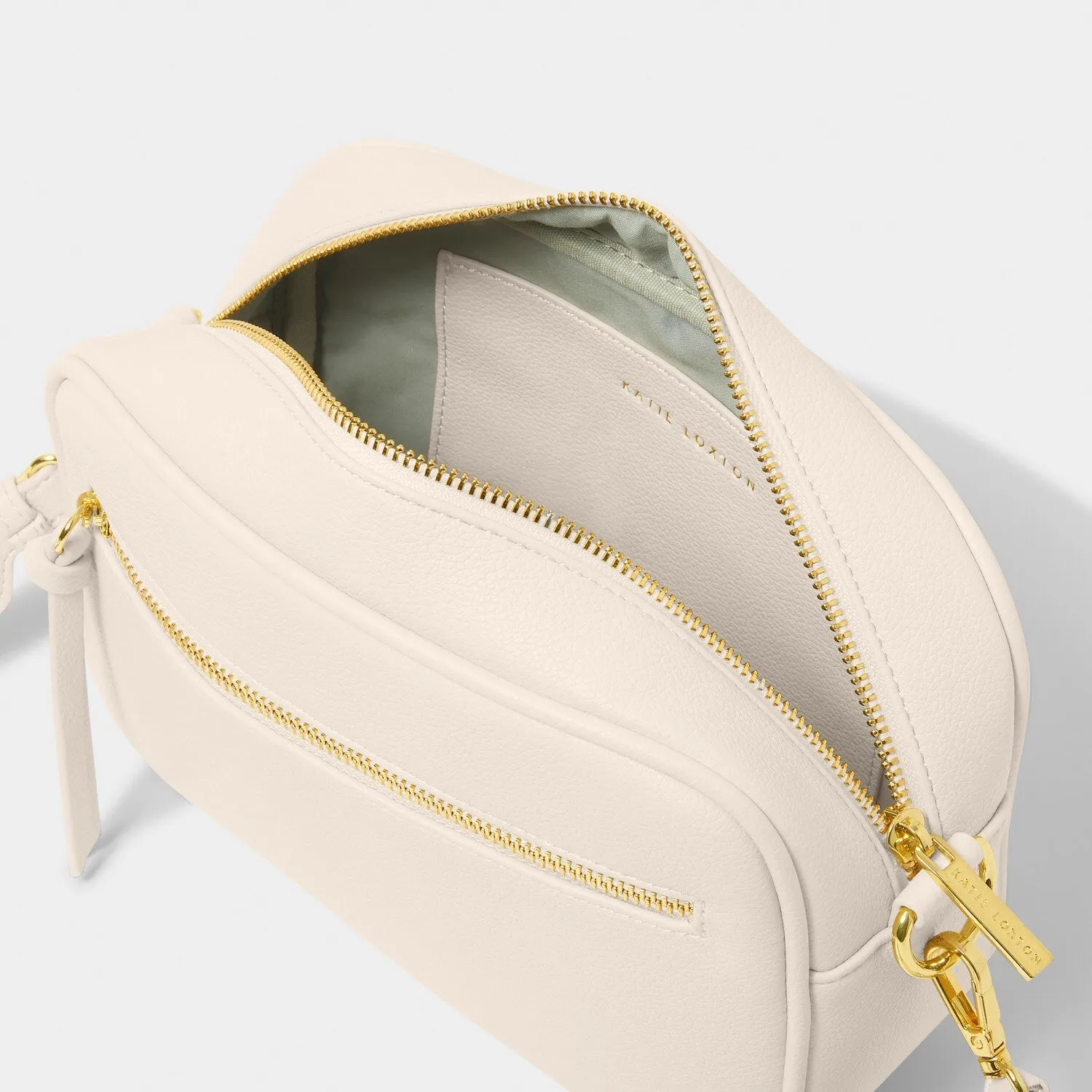 Katie Loxton Hallie Crossbody Strap Bag Off White
