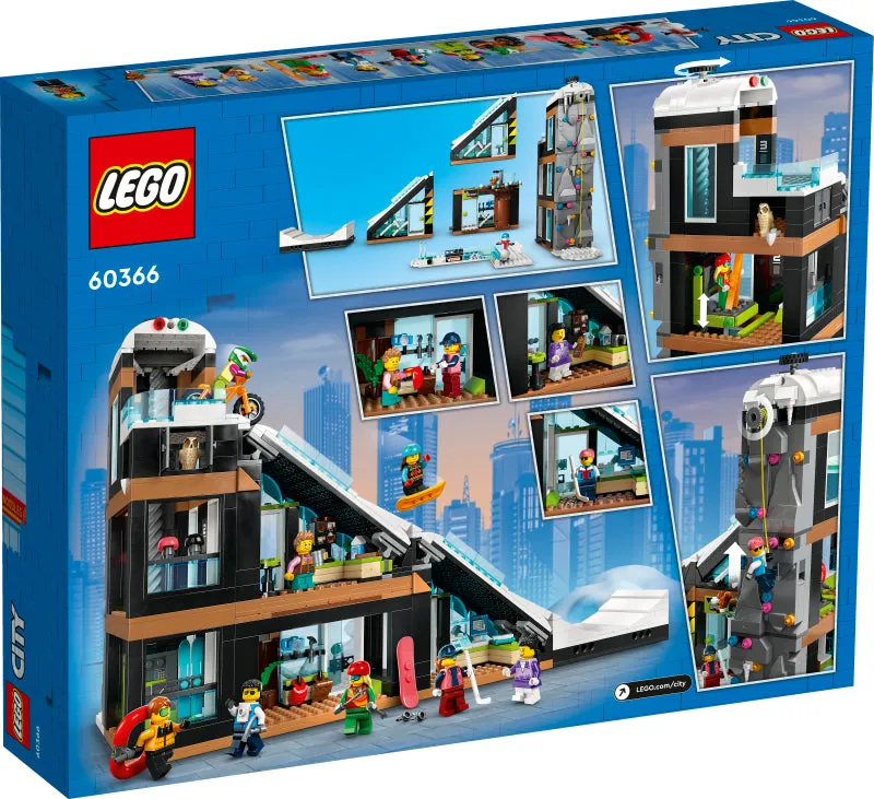 LEGO 60366 City Ski And Climbing Center