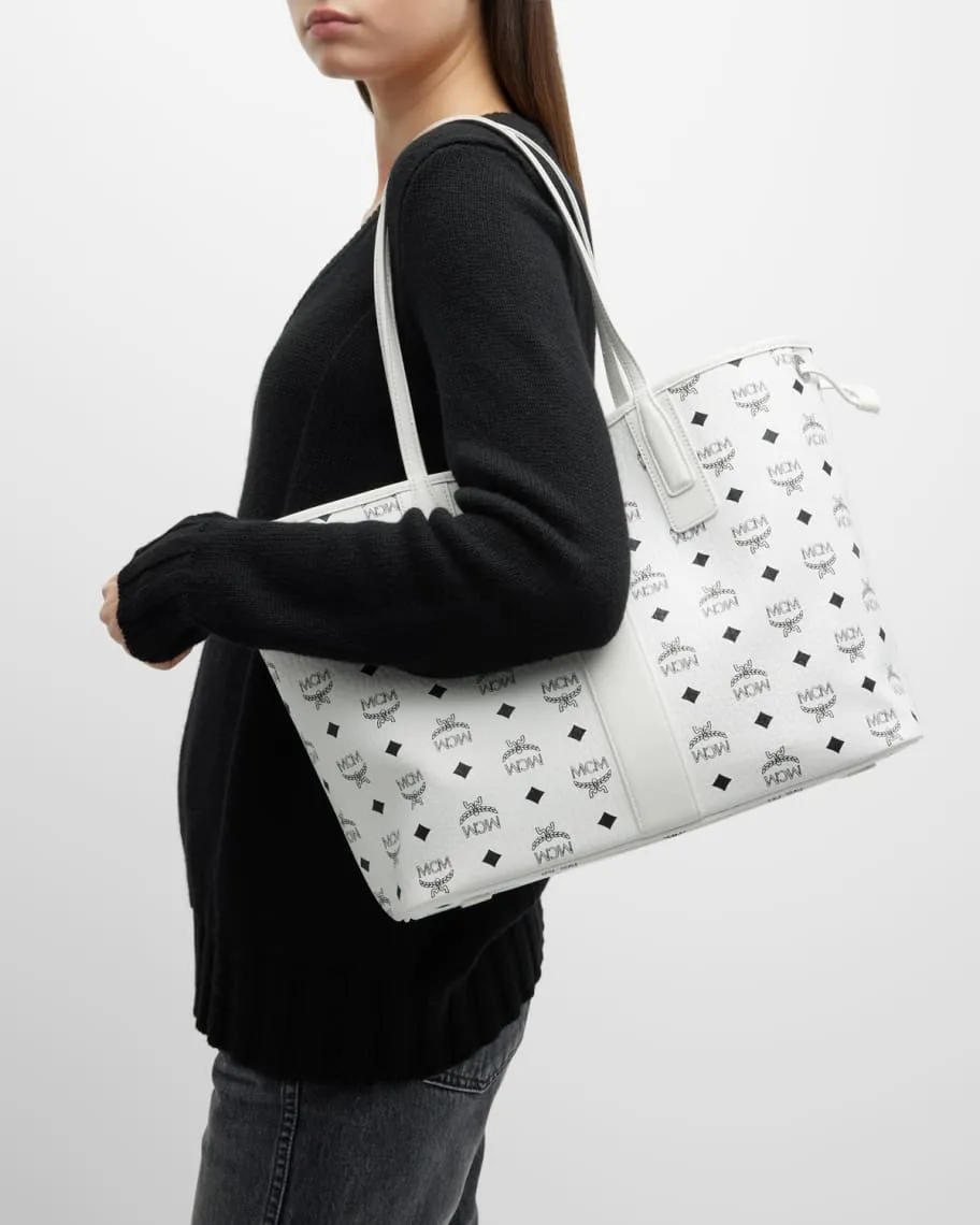 Liz Medium MCM Reversible Tote Bag