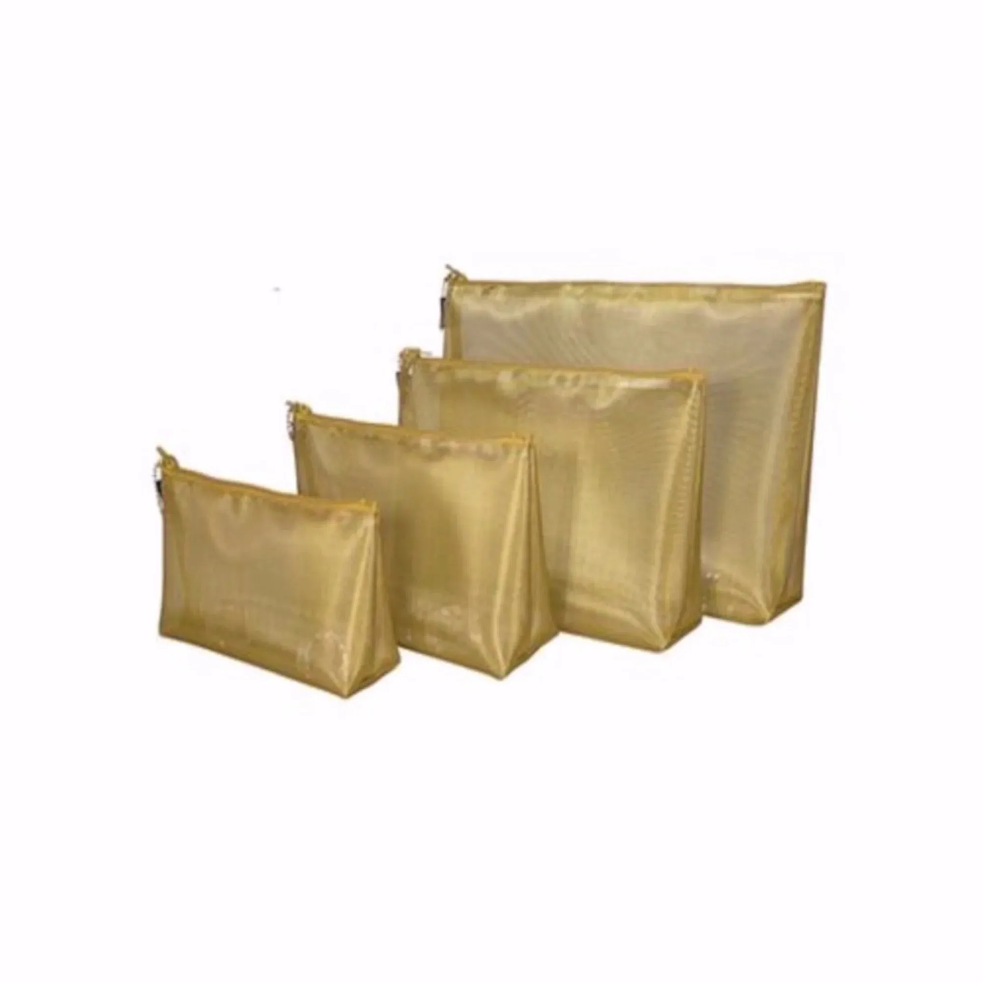 Mesh Metallic Gusset Case