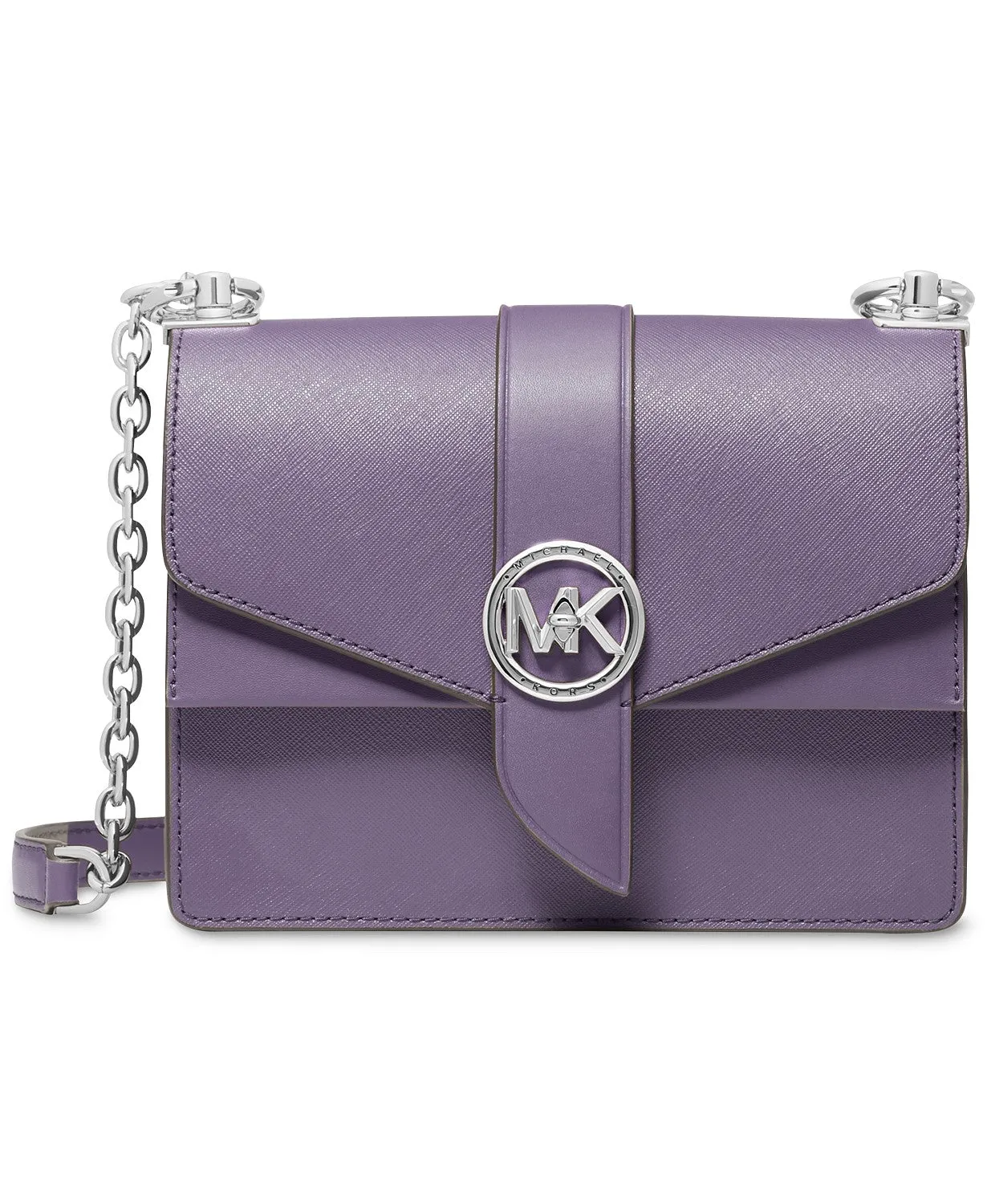 Michael Kors Greenwich Small Convertible Leather Crossbody