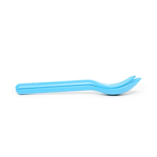 OmiePod Kids Utensils Set with Case ~ Capri Blue