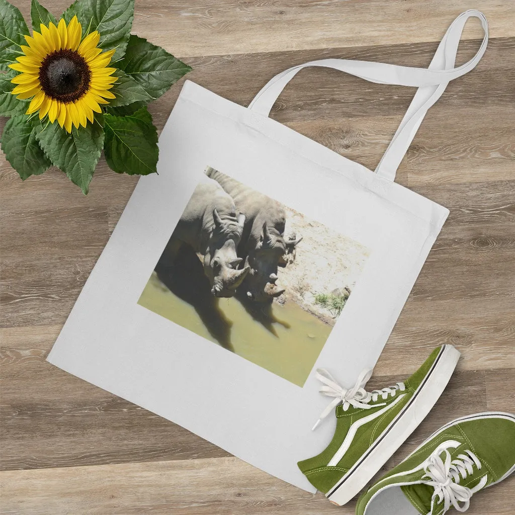 Rhinos Tote Bag