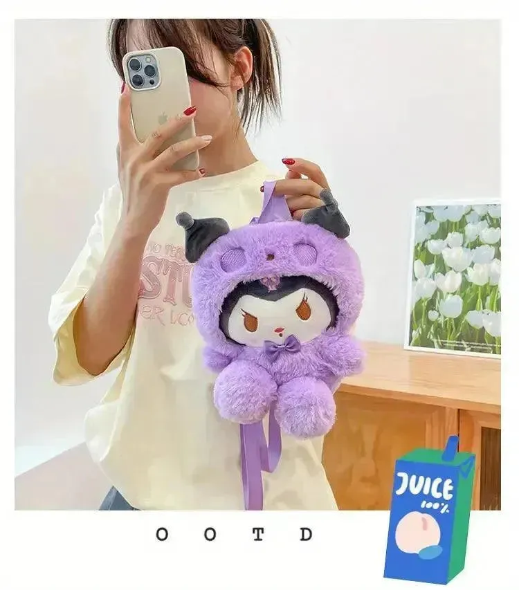 Sanrio Mini My Melody & Friends Plush Backpack