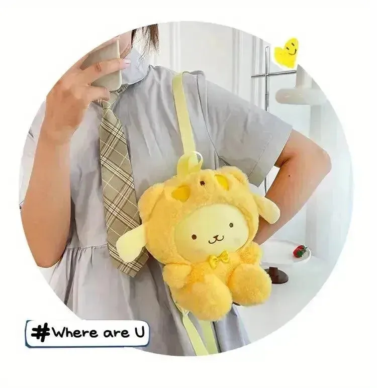 Sanrio Mini My Melody & Friends Plush Backpack