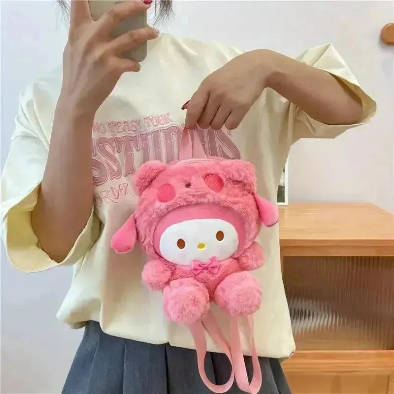 Sanrio Mini My Melody & Friends Plush Backpack