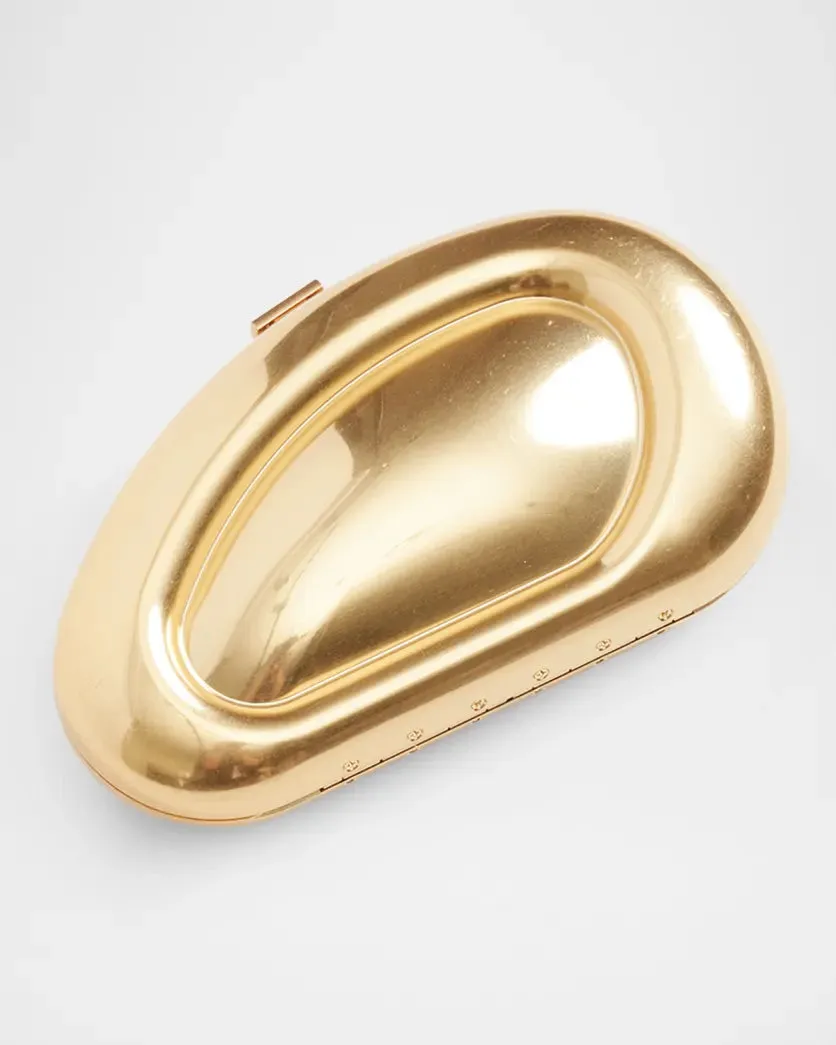 SIMKHAI LUNA OVAL CLUTCH