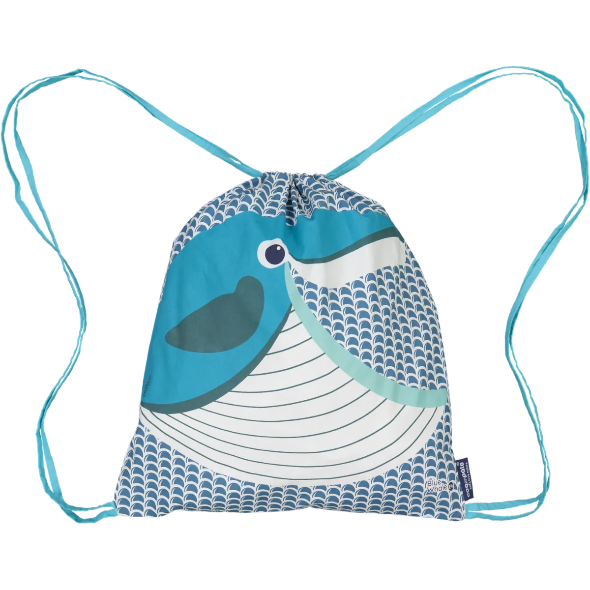 Whale children's activity bag